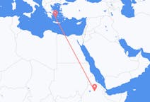 Flyreiser fra Lalibela, Etiopia til Milos, Hellas