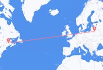 Flyg från Presque Isle, USA till Vilnius, Litauen