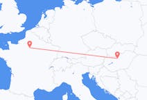 Flyg från Paris, Frankrike till budapest, Ungern