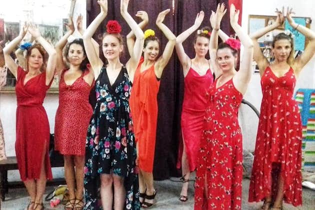 Lezione di flamenco con spettacolo facoltativo a Siviglia