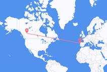 Flights from Dawson Creek, Canada to Vigo, Spain