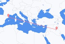 Flyrejser fra Baghdad til Girona