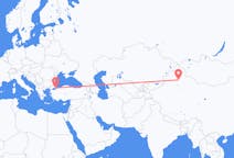 Flyrejser fra Ürümqi, Kina til Istanbul, Tyrkiet