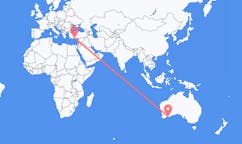 เที่ยวบิน จาก Esperance, ออสเตรเลีย ไปยัง Gazipaşa, ตุรกี