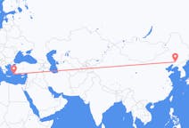 Flyreiser fra Shenyang, til Rhodes