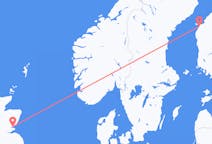 Vols depuis la ville de Dundee vers la ville de Vaasa