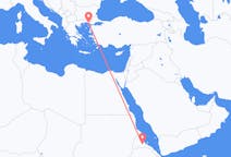 出发地 厄立特里亚出发地 阿斯马拉目的地 希腊亞歷山德魯波利斯的航班