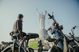 Tour dello scooter elettrico della gomma grassa del monumento della patria