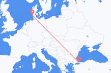 Flyrejser fra Vesterland, Tyskland til Istanbul, Tyrkiet