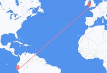 Flights from Chiclayo, Peru to Newquay, the United Kingdom