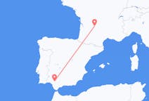 Vluchten van Brive-la-Gaillarde, Frankrijk naar Sevilla, Spanje