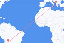 Flights from Yacuíba, Bolivia to Tirana, Albania