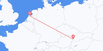 スロバキアからオランダへのフライト