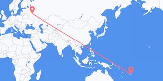 Flights from Fiji to Russia