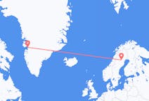 Flyreiser fra Ilulissat, til Arvidsjaur