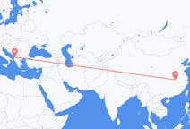 Flights from Wuhan to Tirana