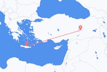 出发地 土耳其从 埃拉泽目的地 希腊伊拉克利翁的航班
