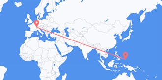 Flights from Palau to Switzerland