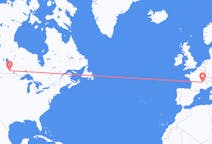 Flyrejser fra Winnipeg, Canada til Lyon, Frankrig