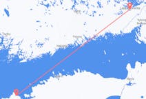Fly fra Kardla til Lappeenranta