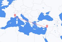 Flights from Hatay Province, Turkey to Nice, France