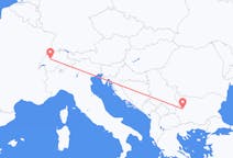 Lennot Bernistä, Sveitsi Sofialle, Bulgaria