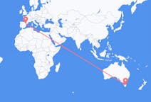 Flyreiser fra City of Launceston, Australia til Zaragoza, Spania