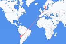 Flyrejser fra La Serena, Chile til Ängelholm, Sverige