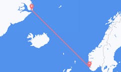 Flights from Stavanger to Ittoqqortoormiit