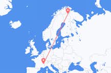 Vuelos de Chambéry, Francia a Ivalo, Finlandia