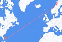 Flights from Nassau, the Bahamas to Hemavan, Sweden