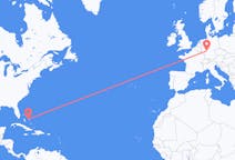 出发地 巴哈马出发地 摇滚音目的地 德国法兰克福的航班