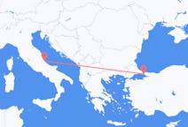 Lennot Pescarasta Istanbuliin
