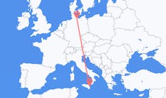 Flyreiser fra Catania, Italia til Lübeck, Tyskland