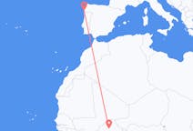 Flyreiser fra Ouagadougou, til Vigo