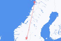 Vluchten van Oslo naar Bodø