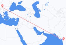 인도 나시크에서 출발해 세르비아 니시(Niš) 시로(으)로 가는 항공편