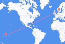 Flyrejser fra Apia, Samoa til Göteborg, Sverige