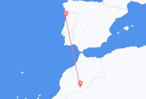 Flyg från Zagora, Marocko till Porto, Marocko