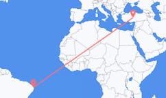 Flights from João Pessoa, Paraíba, Brazil to Nevşehir, Turkey