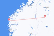 Loty z miasta Sveg do miasta Florø