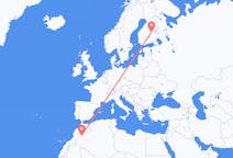 Flights from Zagora to Kuopio