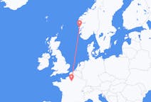 Flyrejser fra Bergen, Norge til Paris, Frankrig