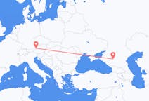 Fly fra Stavropol til Salzburg