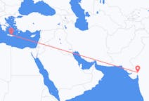 Flights from Ahmedabad, India to Heraklion, Greece
