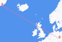 Flyg från Prag, Tjeckien till Kulusuk, Grönland