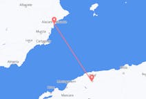 Flyrejser fra Chlef, Algeriet til Alicante, Spanien