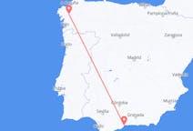 Flights from Santiago De Compostela to Málaga