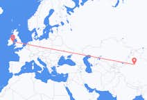 中国出发地 库尔勒飞往中国目的地 都柏林的航班