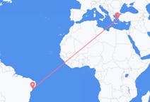 Flights from Aracaju, Brazil to Icaria, Greece